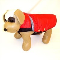 Abrigo - Impermeable bicolor para perros