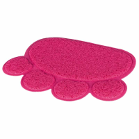 Alfombrilla higiénica para gatos rosa