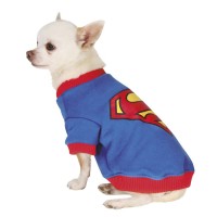 Sudadera con logo de Superman para perro