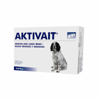 Aktivait de VetPlus, suplemento dietético para perros con envejecimiento cerebral
