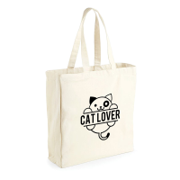 Bolsa saco "Cat lover"