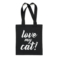 Bolsa tote "Love my cat"