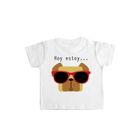 Camiseta bebé "Hoy estoy...fashion"