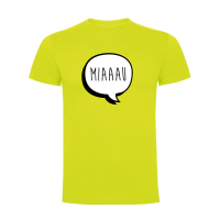 Camiseta hombre "Miaaau"