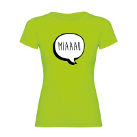 Camiseta mujer "Miaaau"