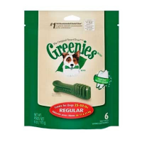 Greenies Snack de cuidado dental para perros Regular 11-22 kg.
