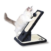 Tabla rascadora en color negro y blanco para gatos