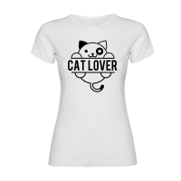 Camiseta mujer "Cat lover"